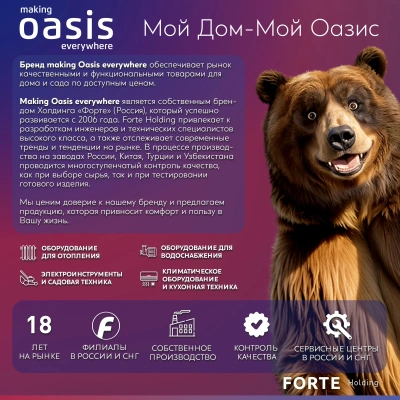 Вытяжка козырьковая Oasis UP-60S (F) сталь управление: кнопочное (1 мотор)