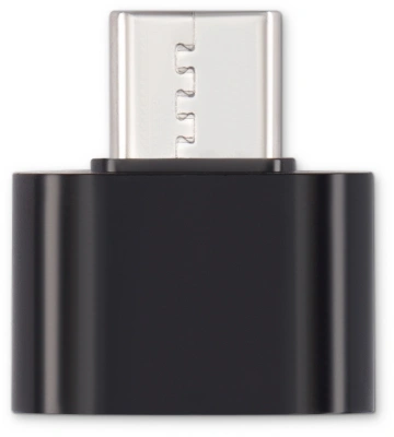 Адаптер Buro BU-USB2-AF-CM USB A(f) USB Type-C (m) черный