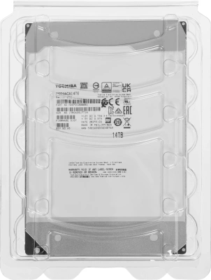 Жесткий диск Toshiba SATA-III 14TB MG09ACA14TE Enterprise Capacity 512E (7200rpm) 512Mb 3.5"