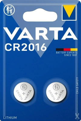 Батарея Varta Electronics BL2 CR2016 (2шт) блистер