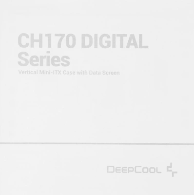 Корпус Deepcool CH170 Digital белый без БП miniITX 6x120mm 2xUSB3.0 audio bott PSU