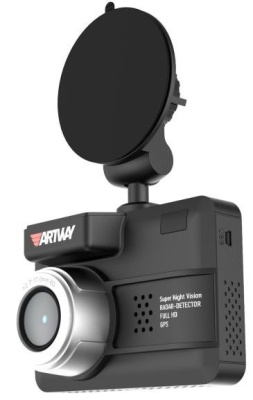 Видеорегистратор с радар-детектором Artway COMBO MD-105 черный 1080p 170гр. GPS