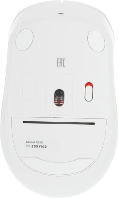 Мышь A4Tech Fstyler FG10 белый/серый оптическая 2000dpi беспров. USB 3but (FG10 WHITE)