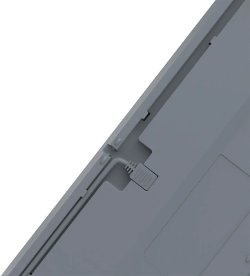 Клавиатура A4Tech FS300 механическая черный/серый USB for gamer LED (FS300 PANDA ROCK) кабель 1.8м