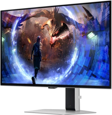 Монитор Samsung 27" Odyssey G6 S27DG600SIXCI черный OLED LED 1ms 16:9 HDMI матовая HAS Piv 250cd 178гр/178гр 2560x1440 360Hz FreeSync Premium Pro DP 2K USB 6.9кг