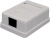 Розетка Suprlan 10-0355-1 наклад. RJ45 1 кат.6 UTP бел.
