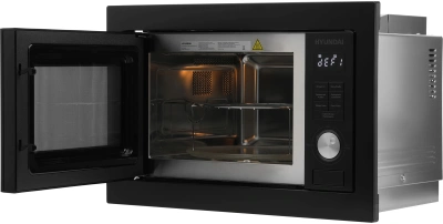 Микроволновая печь Hyundai HBW 2544 BG 25л. 900Вт черный (встраиваемая)