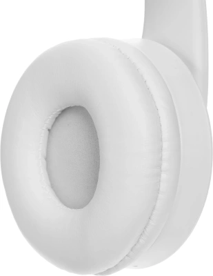 Гарнитура накладные Hyundai H-HP102 белый беспроводные bluetooth оголовье