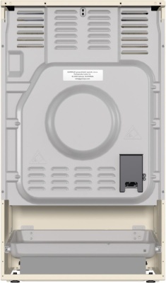 Плита Электрическая Gorenje GECS5B70CLI бежевый стеклокерамика (без крышки)