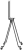 Стойка для телевизора Ultramounts UM311B черный 43"-65" макс.40кг напольный