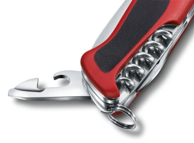 Нож перочинный Victorinox RangerGrip 78 (0.9663.MC) 130мм 12функц. красный/черный карт.коробка