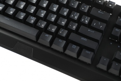 Клавиатура Razer BlackWidow V3 TKL механическая черный/черный USB Multimedia for gamer LED (RZ03-03490700-R3R1) кабель 1.8м