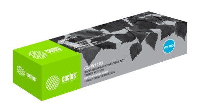 Картридж лазерный Cactus CS-W1103 W1103 черный (2500стр.) для HP Neverstop Laser 1000/1200