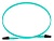 Патч-корд Panduit FZ2ELLNLNSNM001 2x50/125 OM4 LC дуплекс-LC дуплекс 1м LSZH аквамарин