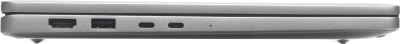 Ноутбук Dell Pro 14 Plus PB14250 Core Ultra 5 235U 16Gb SSD512Gb Intel Graphics 14" IPS FHD+ (1920x1200) Linux grey WiFi BT Cam (PRO14PL-5653)