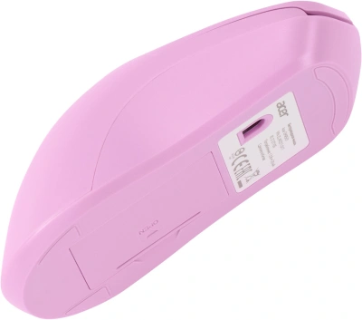 Мышь Acer OMR501 фиолетовый оптическая 1600dpi silent беспров. USB 4but (ZL.MCE11.017)