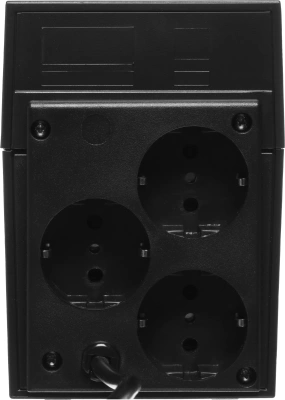Источник бесперебойного питания Powercom Raptor RPT-600A EURO 360Вт 600ВА черный