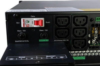 Источник бесперебойного питания Systeme Electriс SRT SRTSE6KRTXLIG2-NC 6000Вт 6000ВА черный Gen 2