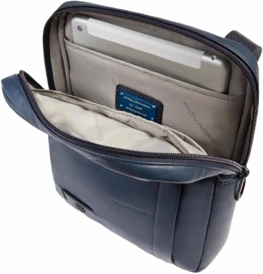 Сумка мужская Piquadro Russel CA1816W137/BLU синяя натур.кожа