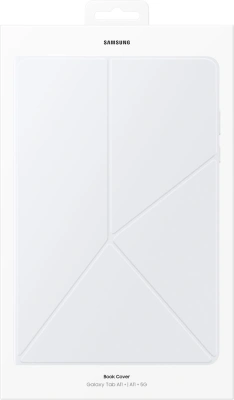 Чехол Samsung для Samsung Galaxy Tab A11+ Book Cover поликарбонат/полиуретан белый (EF-BX230PWEGRU)