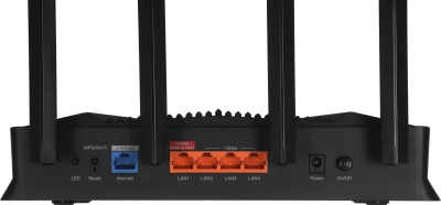 Роутер беспроводной TP-Link Archer GE230 BE3600 100/1000/2500BASE-T черный