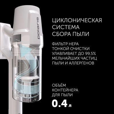 Пылесос Polaris CyclonicPRO PVCS 4050 500Вт белый