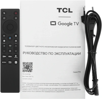 Телевизор QLED TCL 65" 65P7K черный 4K Ultra HD 60Hz DVB-T DVB-T2 DVB-C DVB-S DVB-S2 USB WiFi Smart TV