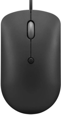 Мышь Lenovo 400 черный оптическая 2400dpi USB-C 3but (GY51D20875)