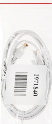 Патч-корд Premier 5-970 UTP 4 пары cat.5E solid CCA molded 1.5м белый RJ-45 (m)-RJ-45 (m) (5-970W 1.5)