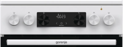Плита Электрическая Gorenje GEC5C42WG белый стеклокерамика (без крышки)