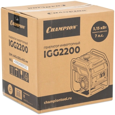 Генератор Champion IGG2200 2.1кВт