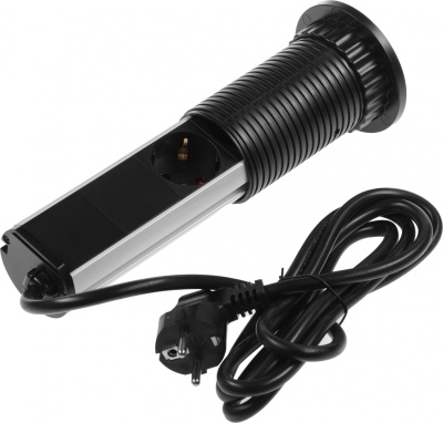 Сетевой разветвитель Premier 3R 1.8м (3 розетки) серый (коробка)