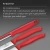 Набор ножей кухон. Victorinox Swiss Classic 6.7111.33C1 для овощей компл.:3предм. овощеч. красный европодвес
