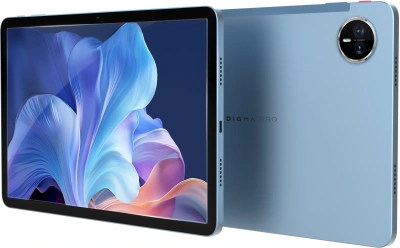 Планшет Digma Pro Eclipse T616 (2.0) 8C RAM8Gb ROM256Gb 11" In-Cell 1920x1200 4G Android 14 голубой 20Mpix 8Mpix BT WiFi microSD 1Tb 8000mAh 400hrs