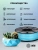 Пластик для принтера 3D Cactus CS-3D-ABS-1KG-L-BLUE ABS Luminescent d1.75мм 1кг Пластик для принтера 3D Cactus CS-3D-ABS-1KG-L-BLUE ABS Luminescent d1.75мм 1кг
