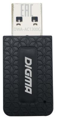 Сетевой адаптер Wi-Fi Digma DWA-AC1300C AC1300 USB 3.0 (ант.внутр.) 1ант.