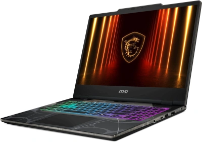 Ноутбук MSI Cyborg 15 B2RWFKG-071US Core 7 240H 16Gb SSD512Gb NVIDIA GeForce RTX 5060 8Gb 15.6" IPS FHD (1920x1080) Windows 11 Home Multi Language black WiFi BT Cam (9S7-15Q342-256)