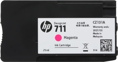 Картридж струйный HP 711 CZ135A пурпурный тройная упак. для HP DJ T120/T520