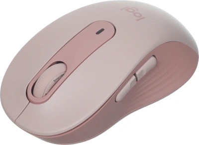 Мышь Logitech M650 розовый оптическая 4000dpi беспров. BT/Radio USB 4but (910-006391)