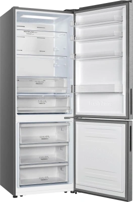Холодильник Gorenje NRK720EAXL4 2-хкамерн. серый инвертер