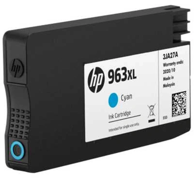Картридж струйный HP 963XL 3JA27AE голубой (1600стр.) для HP OfficeJet Pro 901x/902x HP