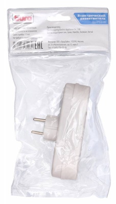 Сетевой разветвитель Buro BU-PS3-W (3 розетки) белый (пакет ПЭ)