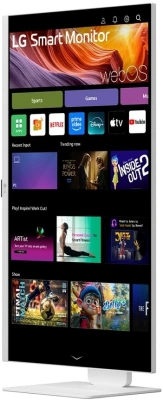 Монитор LG 31.5" UltraFine 32U830SA-W белый IPS LED 16:9 HDMI M/M матовая HAS 1000:1 400cd 178гр/178гр 3840x2160 60Hz 4K USB 7.7кг