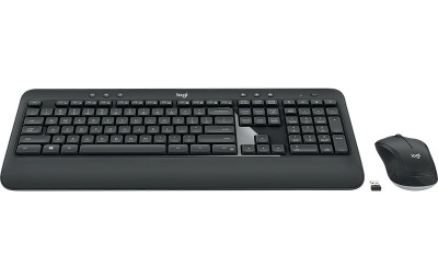 Клавиатура + мышь Logitech MK540 клав:черный мышь:черный USB беспроводная slim Multimedia (920-008686)