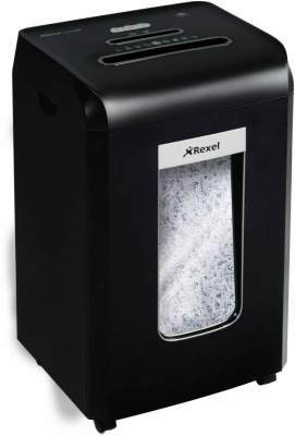 Шредер Rexel Promax RSX1538 (секр.P-4) фрагменты 15лист. 38лтр. скрепки скобы пл.карты CD