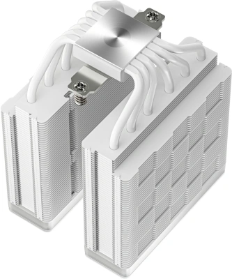 Устройство охлаждения(кулер) Deepcool AG620 Wh V2 ARGB Soc-AM5/AM4/1200/1700/1851 белый 4-pin 15-29.4dB Al+Cu 260W 1330gr Ret (R-AG620-WHAMMN-GJD)