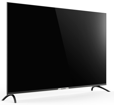 Телевизор LED Hyundai 55" H-LED55BU7003 Яндекс.ТВ Frameless черный 4K Ultra HD 60Hz DVB-T DVB-T2 DVB-C DVB-S DVB-S2 USB WiFi Smart TV