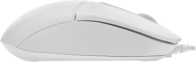 Мышь A4Tech Fstyler FM12S белый оптическая 1200dpi silent USB 3but (FM12S WHITE)