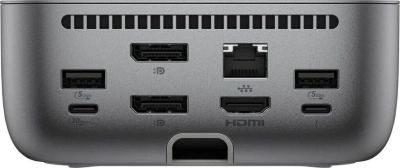 Стыковочная станция HP Ultra G6 Thunderbolt 4 серый 2xDP 1xDVI 1xRJ-45 2xUSB Type-C 1xUSB 3.1 (AW5M5UT)