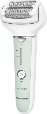 Эпилятор Panasonic ES-EY70-G520 скор.:3 насад.:4 от аккум. белый/зеленый